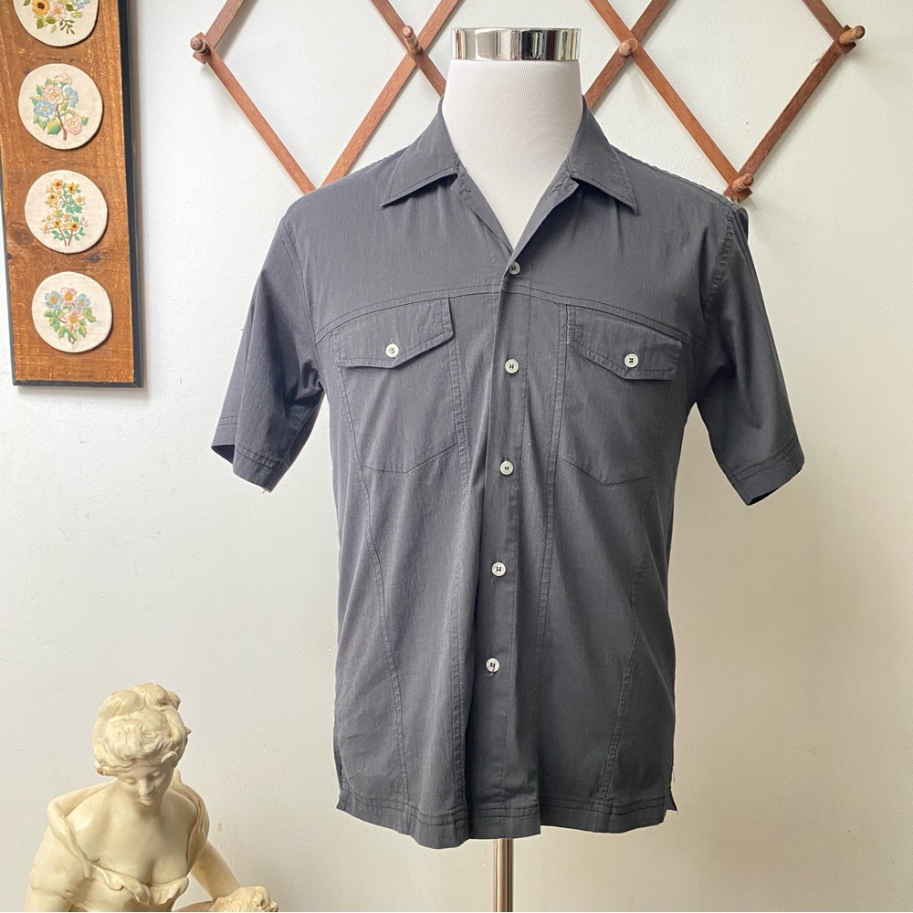 Vintage 90s Two Pocket Safari Camp Shirt